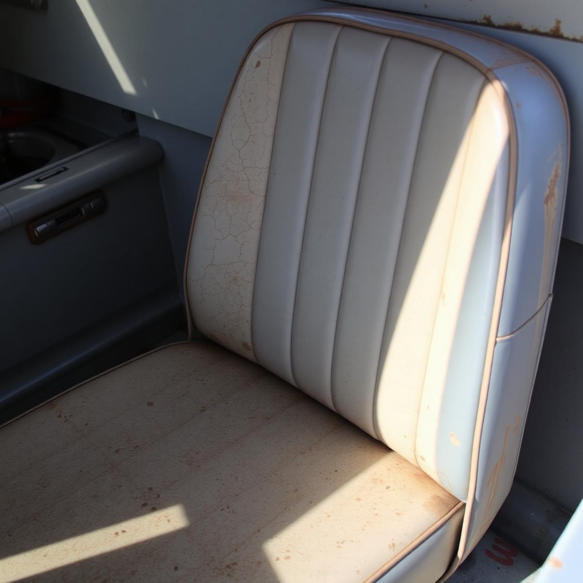 Lancha 32ft — Reforma completa — antes
